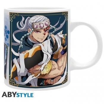 Taza Demon Slayer Tengen Uzui S2 - Cerámica Multicolor 320 ml - Merchandising Oficial
