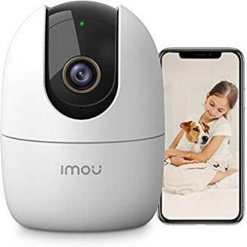 Imou 2.5K Cámara Vigilancia WiFi Interior 4MP Ultra HD,Cámara IP WiFi 360° para Vigilar Bebé&Mascota,Visión Nocturna,Detección de Movimiento,Admite Tarjeta SD,Audio Bidireccional,Compatible con Alexa