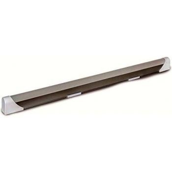 Plafón LED Ecoline 120 cm, 18 W, 2050 lm, luz neutra 4000 K, color plata