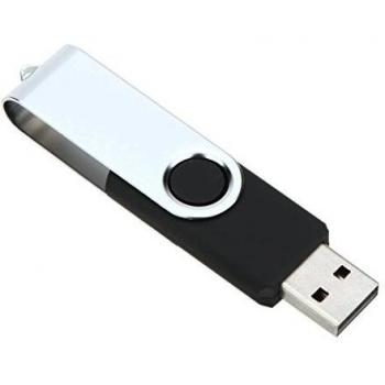 TOOGOO(R)USB 2.0 Negro Flash U Disco Modelo 8G Alta Velocidad Rotacion Almacenamiento Jugador