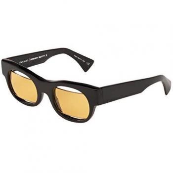 Alain Mikli - Unisex squared celluloid sunglasses - JEREMY SCOTT 2 BLACK - Black -