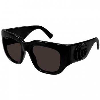Gucci Black/Grey Sunglasses for Women, Size: 53 MM