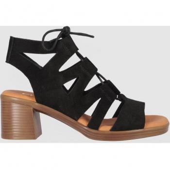 Chika10 Leather NEW GOTICA 05 Sandalia de Tacón Negro/Black