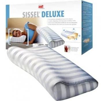 Sissel Soft Deluxe - Almohada ergonómica con Funda, Color Blanco