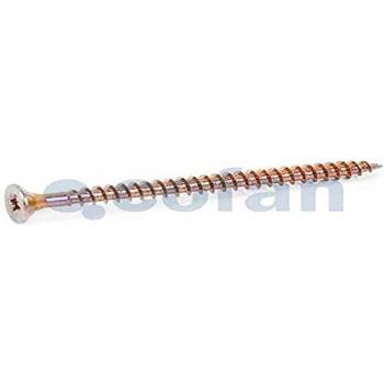 Tornillo para Aglomerado DIN-7505A - Rosca Madera - Cabeza Avellanada - Medidas 2,5-6mm - Paquete de 200 Unidades
