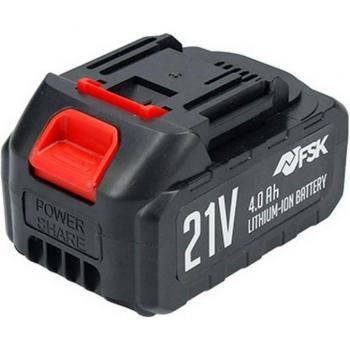 Batería de repuesto Ferrestock FSKBAT003, 21V, 4Ah, alto rendimiento, compatible con FSKTAB002, FSKMTS001, FSKMTS002 y FSKTPE001