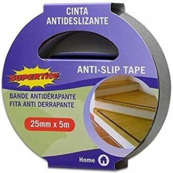 Supertite cinta anti-glissade 25 mm x 5 m negro