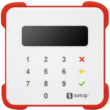 Carcasa roja Mobilis para datáfono SumUp Air