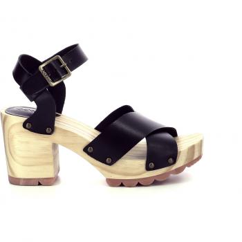 Sandalias de Mujer KICKERS Wise 8 Negros con Tacón EU 40