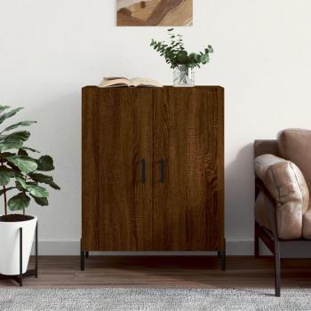 Aparador de madera de ingeniería marrón roble 69,5x34x90 cm Mueble de Almacenaje de Salón, Buffet para salón, Armario Auxiliar, Armario de Almacenamiento