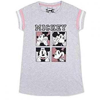 Camisola Gris de Mickey 28 para Niña - Disney Manga Corta