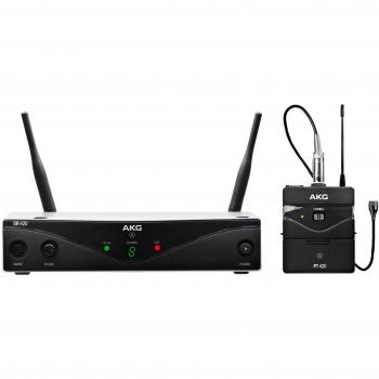 Set de Micrófono Inalámbrico AKG WMS 420 con Lavalier, Banda D, 863-865 MHz