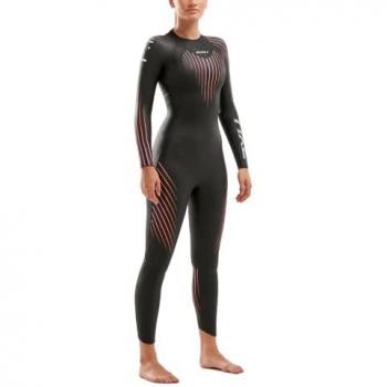 2xu Traje De Neopreno Largo De Manga Larga P:1 Propel Mujer Negro/Sunset Ombre XL