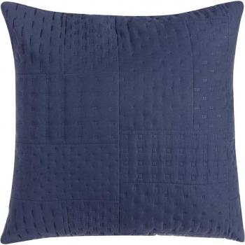 Cojín cuadrado de microfibra azul 60 x 60 cm ALEXANDRA HOUSE
