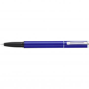 Bolígrafo roller POP E1920151 de Sheaffer | Punta media | Azul con adorno cromado | Tinta negra