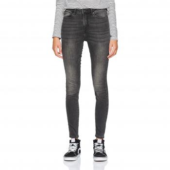 Vero Moda Women's High Waist Skinny Jeans VMSOPHIA Dark Grey Denim