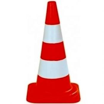 Starter M93374 - Cono de polietileno naranja 54cm con 2 bases