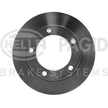 Disco de freno HELLA 8DD 355 100-381 para LADA Niva, Disco sólido de freno 139,5 mm