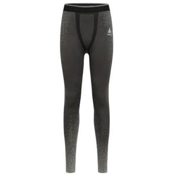 Odlo Blackcomb Eco Big Logo Long Tights for Men - Grey, Size XXL