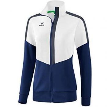 Erima Worker Squad Women's Jacket White / New Navy / Slate Grey