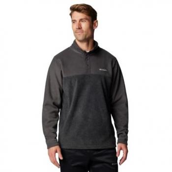 Columbia Steens Mountain™ Half Zip Fleece Jacket for Men - Charcoal Grey
