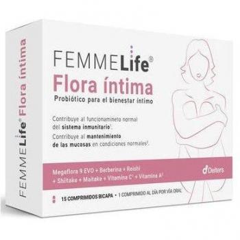 FemmeLife: Flora Intima Probiótico en cápsulas de 30 unidades