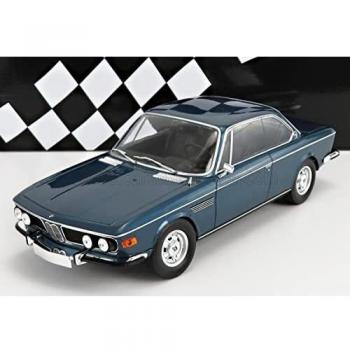 Minichamps 1:18 Scale Limited Edition Blue Metallic BMW 2800 CS E9 Coupe 1968 Diecast Model Car