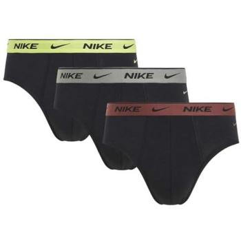 Calzoncillos Nike Brief 3PK Hombre Negro/Gris