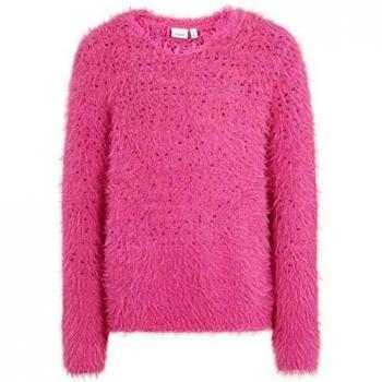 Name it NKFNOMADIA LS Knit, Rosa, 158/164