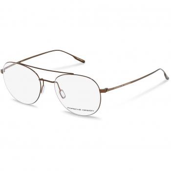 Porsche Design P8395 D Men's Eyeglasses Brown Size 52 - Blue Light Block Available