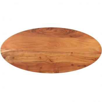 vidaXL Oval Solid Wood Acacia Table Top 100x40x3.8 cm