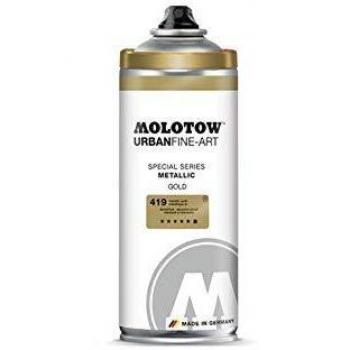 MOLOTOW SPRAY URBANFINE PLATA METALIZADO 400 ML