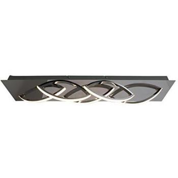 Plafoniera LED Manchester 5 luces, Dimable, 17W/230V, 1360lm, Calido 3000K, Acabado Cromado