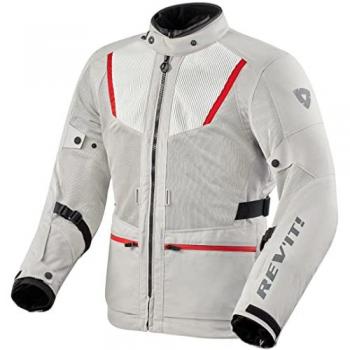 Chaqueta de Moto Textil para Hombre REV'IT! Levante 2 H2O Plata