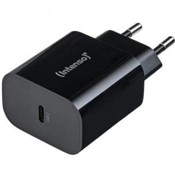 Adaptador de corriente Intenso W20C, 20W, USB-C, carga rápida, negro