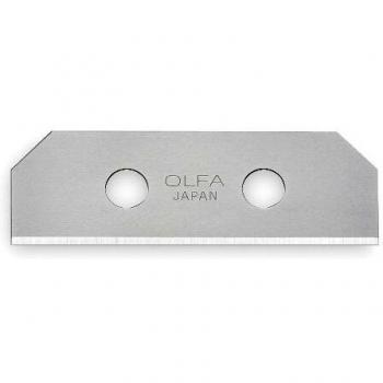 Olfa 333901 10 cuchillas de 54x18x0,4 mm para cúter SK-8, Negro, Set Piezas