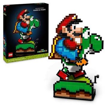LEGO Super Mario Super Mario World: Mario y Yoshi 71438 - Juego de construcción, incluye figuras de Mario y Yoshi, compatible con otros sets de LEGO Super Mario, diseñado para coleccionistas y fans de Nintendo, ideal como regalo