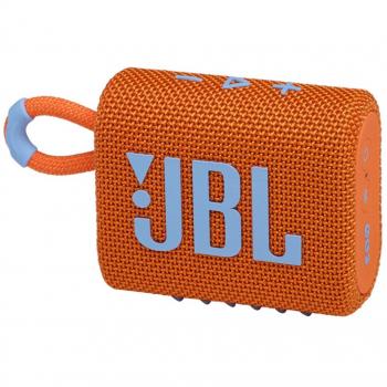 Altavoz Portátil Bluetooth Inalámbrico JBL Go 3 Impermeable Naranja