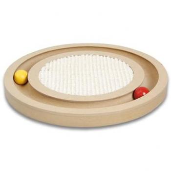 Rascador de Madera Board Infinity para Gatos Karlie Flamingo 29x2,5 cm 250 g
