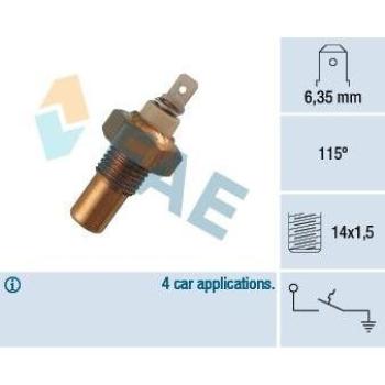 Interruptor de Temperatura FAE 35140 con Testigo de Líquido Refrigerante