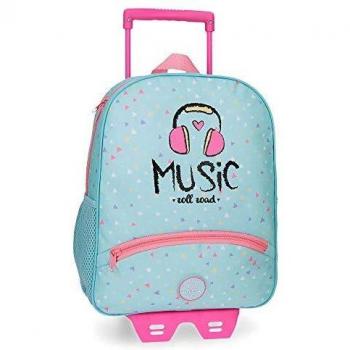 ROLL ROAD Music Mochila pequeña con carro