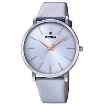 Festina Reloj Analógico para Mujer de Cuarzo con Correa en Cuero F20371/3