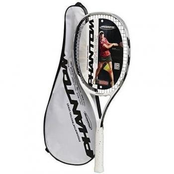 Speedminton Raqueta de Fantasma, Colour Blanco/Negro/Plata, Talla única, 400328