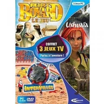 Jeux télé : partez a l'aventure - coffret 3 jeux [Importación francesa]