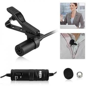 BOYA BY-M1 omnidireccional Micrófono de condensador de 20 pies Audio Cables Compatible con réflex digitales Videocámaras Cámaras de vídeo / Smartphone