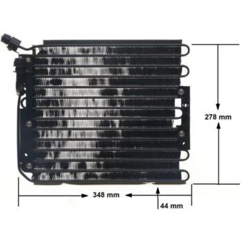 Condensador de aire acondicionado MAHLE AC 316 000S, MAHLE ORIGINAL AC 316 000S