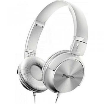 Philips SHL3060 - Auriculares de Diadema Cerrados, Potencia 1000 mW, Longitud del Cable 1.2m, Color Blanco