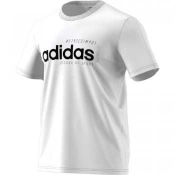 adidas M BB T T-Shirt, Hombre, White, XL