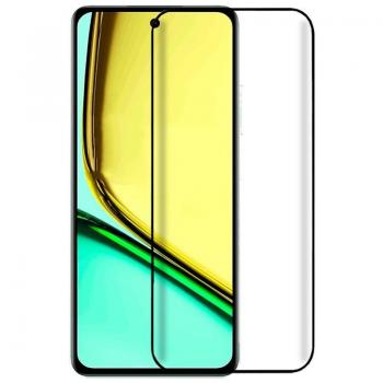 Cool Protector de Pantalla Cristal Templado FULL 3D Negro para Realme C67