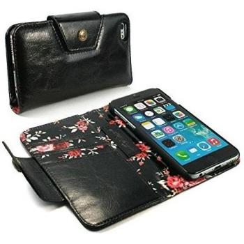 Alston Craig London Señora funda / cartera en piel 'Vintage' para Apple iPhone 6